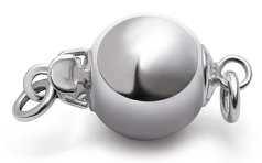 Lås i Ball - Sterling Silver