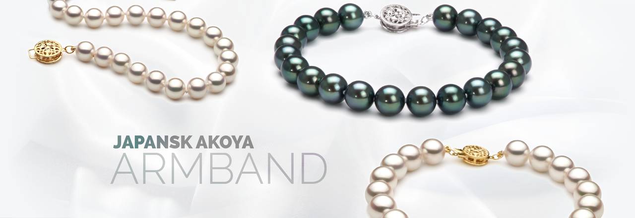 PearlsOnly Japanskt Akoya-armband