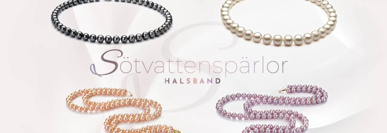 PearlsOnly Sötvattenspärlhalsband