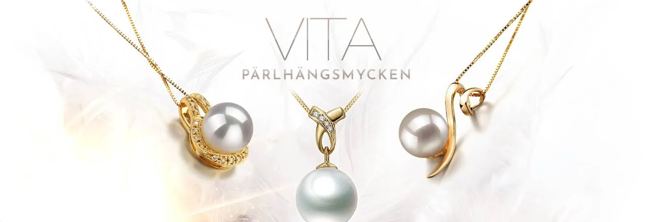 PearlsOnly Vita pärlhängen